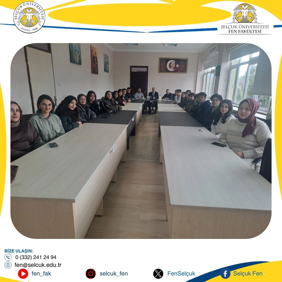 2025-2026 Güz Yarıyılı Yılı Dekan-Öğrenci Buluşması Gerçekleştirildi